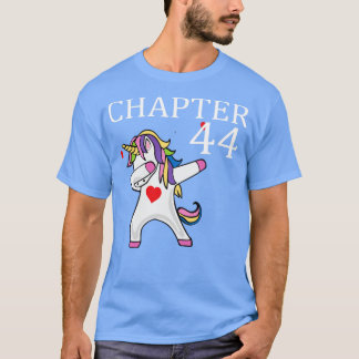 Kapitel 44 Unicorn dabbing grattis på födelsedagen T Shirt