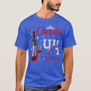 Kapitel 44 YO Est 1978 44 Birthday Red Vin Bott T Shirt
