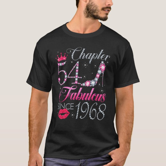 Kapitel 54 Fabulous sedan 1968, 54:e födelsedagen  T Shirt (Framsida)