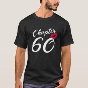 Kapitel 60 år Grattis på födelsedagen 60th Women L T Shirt