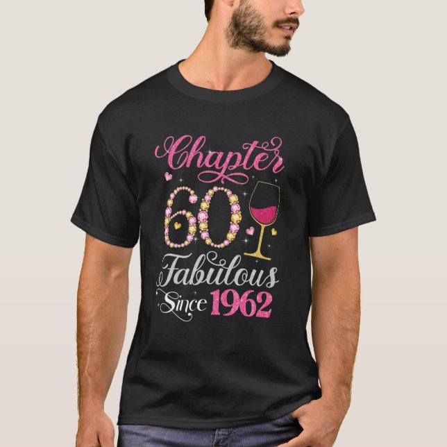 Kapitel 60 Fabulous sedan 1962 60 Year Old Queen B T Shirt (Framsida)