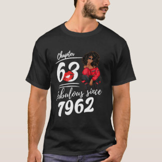 Kapitel 63 Fantastisk Sedan 1962 63-årsdag Drottni T Shirt