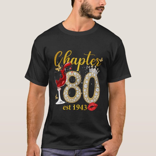 Kapitel 80 Fabulous sedan 1943 80th for T Shirt (Framsida)