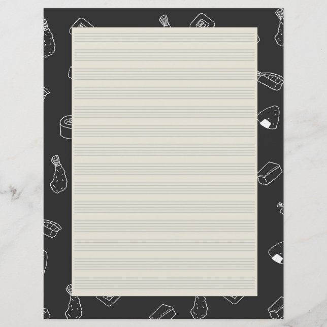 Kapitel-delarsidor för receptbindare (Baksida)