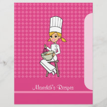 Kapitel Divider for Recipe Binders Kitchen Art