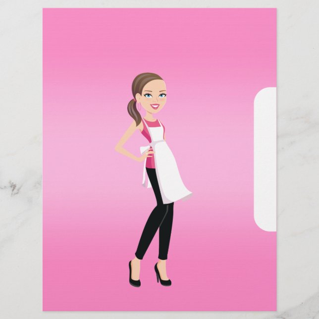 Kapitel Divider-sida för receptbindare (Framsida)