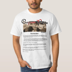 Kapitel fem för bok för skjorta för kaptenPenne T-shirt