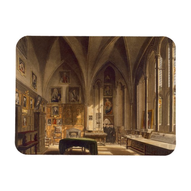 Kapitel House insida, illustration från t Magnet (Horisontell)