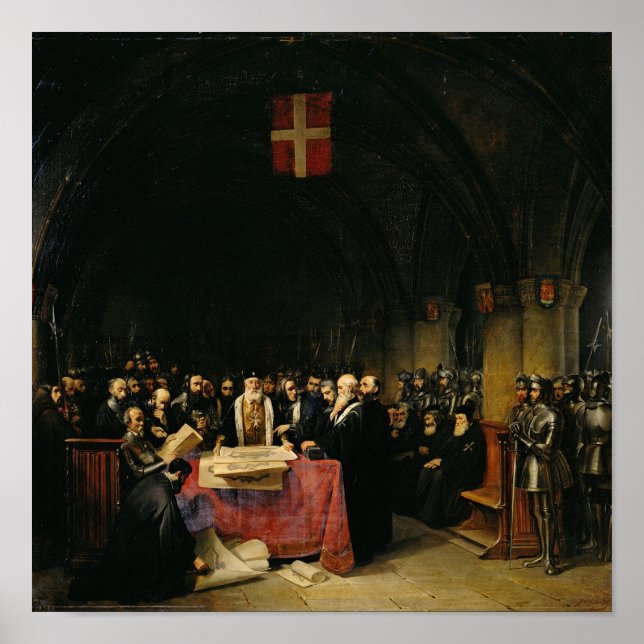 Kapitel i Ordningen St. John of Jerusalem Poster (Framsidan)