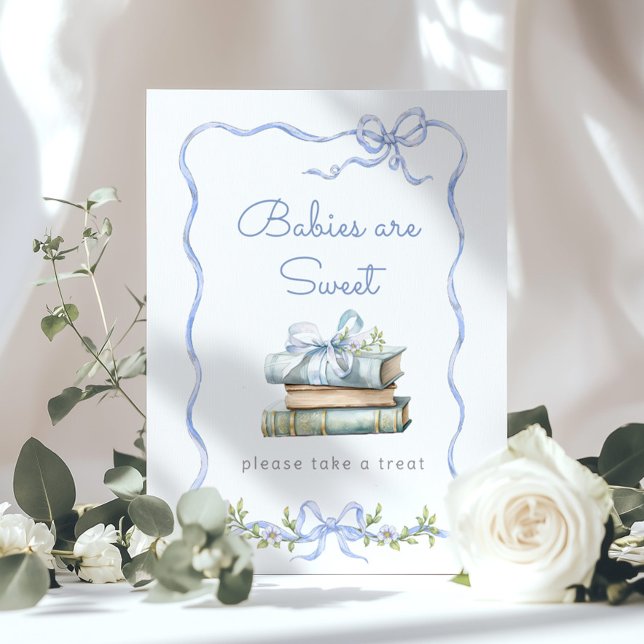 Kapitel Ny Blåa band Bebisar är söta Poster (Skapare uppladdad)