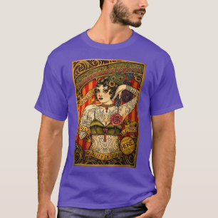 KAPITEL TATTOO Vintage Organ Reklam Art T Shirt