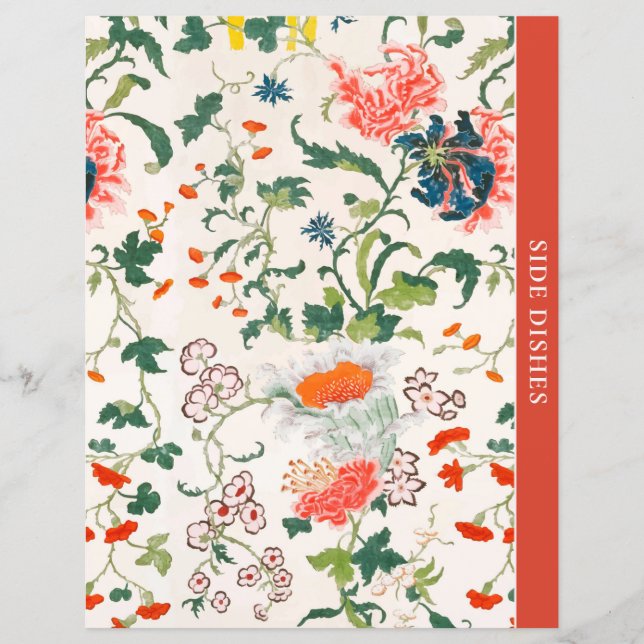 Kapitelindelare | Tillbehör | Stylish Floral (Framsida)