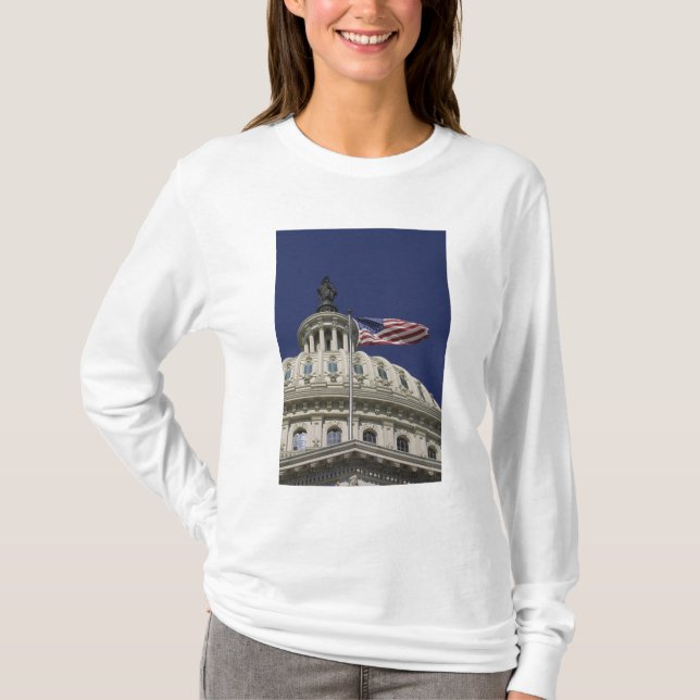 Kapitolium, Washington, DC T Shirt (Framsida)