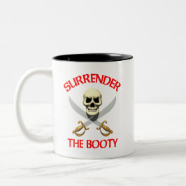 kapitulation 3D bootyn Två-Tonad Mugg