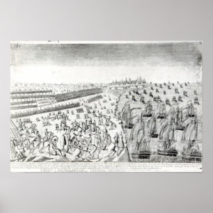 Kapitulation på Yorktown, 1781 Poster