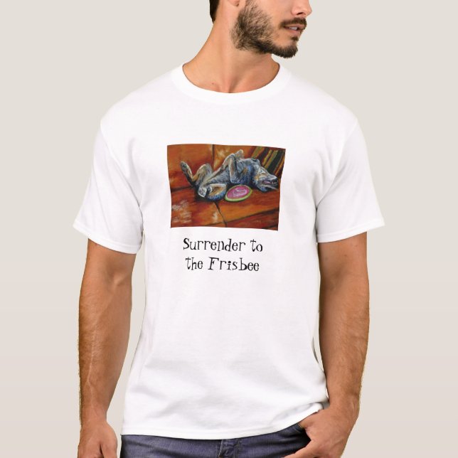 Kapitulation till frisbeen tee shirt (Framsida)