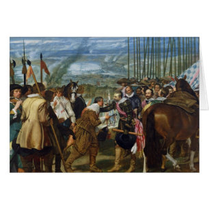 Kapitulationen av Breda, 1625, c.1635 Hälsningskort