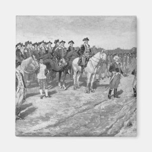 Kapitulationen av Cornwallis på Yorktown Magnet