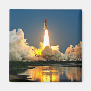 Kapkanaveral Launch Pad Magnet