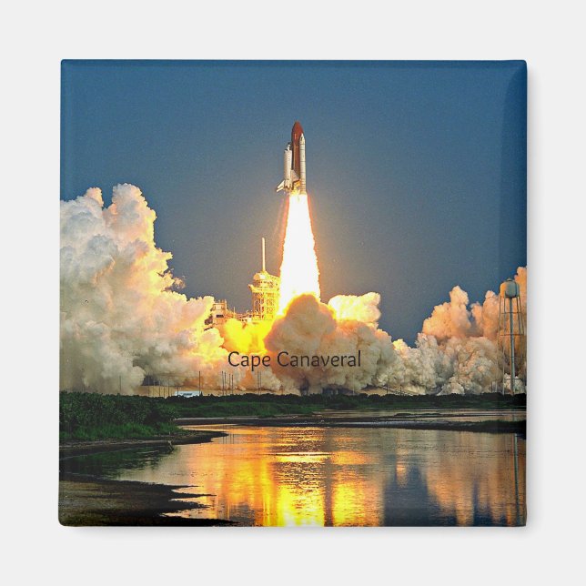 Kapkanaveral Launch Pad Magnet (Framsidan)