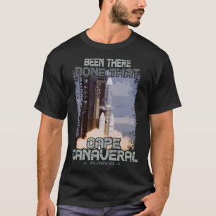 Kapkanaveral Space Station Spaceflight Launch T Shirt