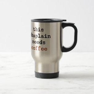 kaplanen behöver kaffe resemugg
