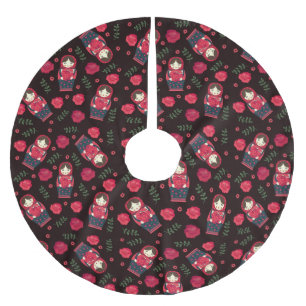 Kapningsdockor Julgransmatta Borstad Polyester