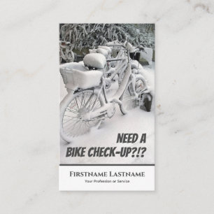 Kapnyfrusen cykel för Bicycle Repair Shops Visitkort
