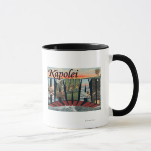 Kapolei Hawaii - stora brevplatser Mugg
