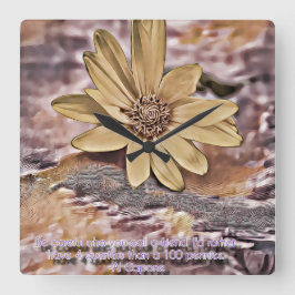 Kapone Fyrkantig Klocka