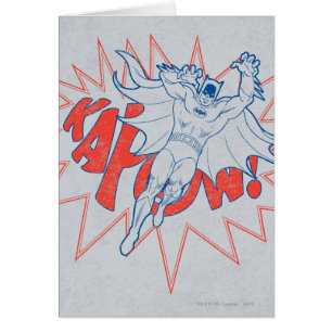 KAPOW! Batman Graphic Hälsningskort