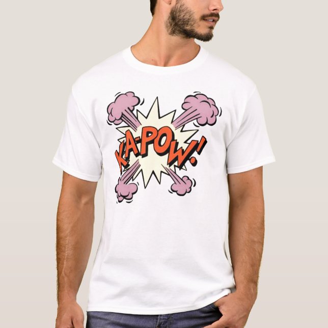 kapow! popkonstskjorta, tee shirt (Framsida)