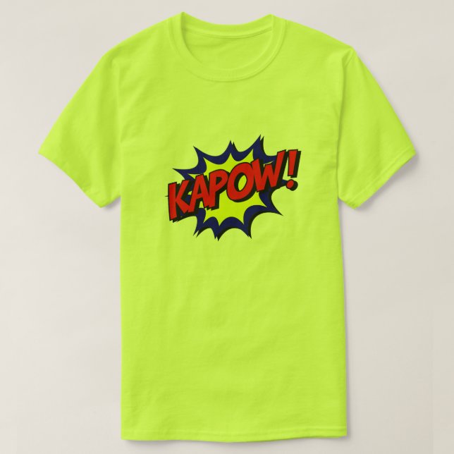 Kapow! T Shirt (Design framsida)