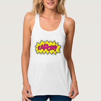 Kapow! Tanktop Linne Med Racerback
