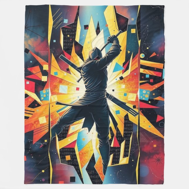 Kapow Toppen Hero Fleecefilt (Framsidan)