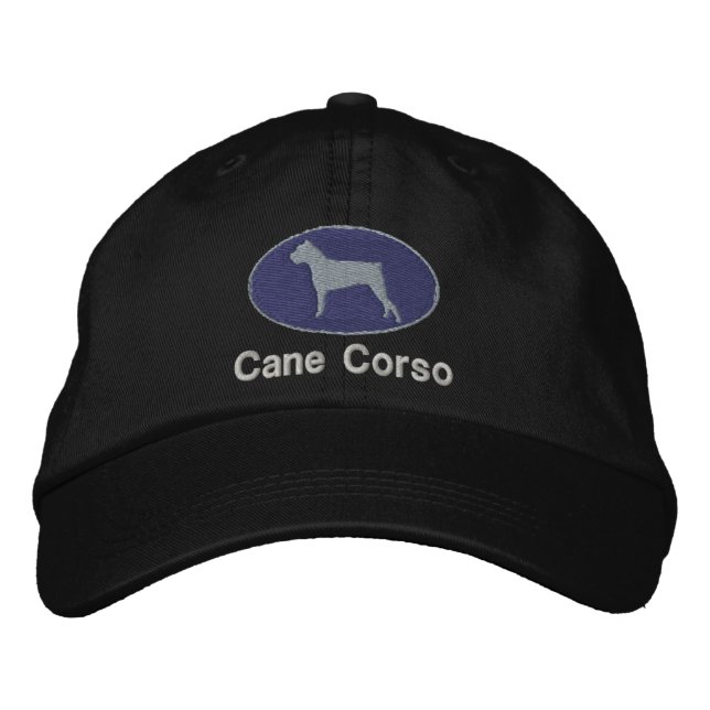 Käpp Corso Embroized Hat (Mörk) Broderad Keps (Framsida)