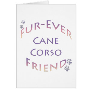 Käpp Corso Furever Hälsningskort