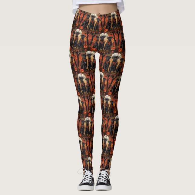 Käpp Corso Halloween Spooky Leggings (Framsida)