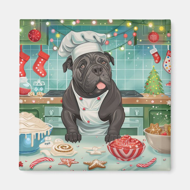 Käpp Corso Helgdag Baking: God jul Magnet (Framsidan)