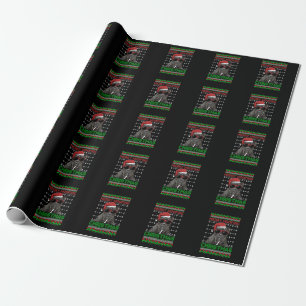 Käpp Corso Hund Funny Merry Woofing jul Presentpapper