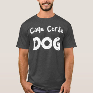 Käpp Corso Hund Hundar-vänner T Shirt
