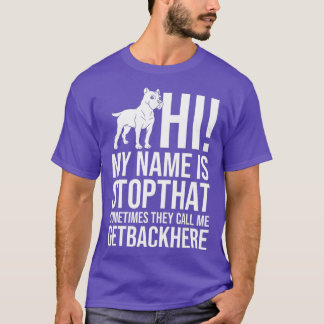 Käpp Corso Hund Puppies Owner Älskare _17 T Shirt
