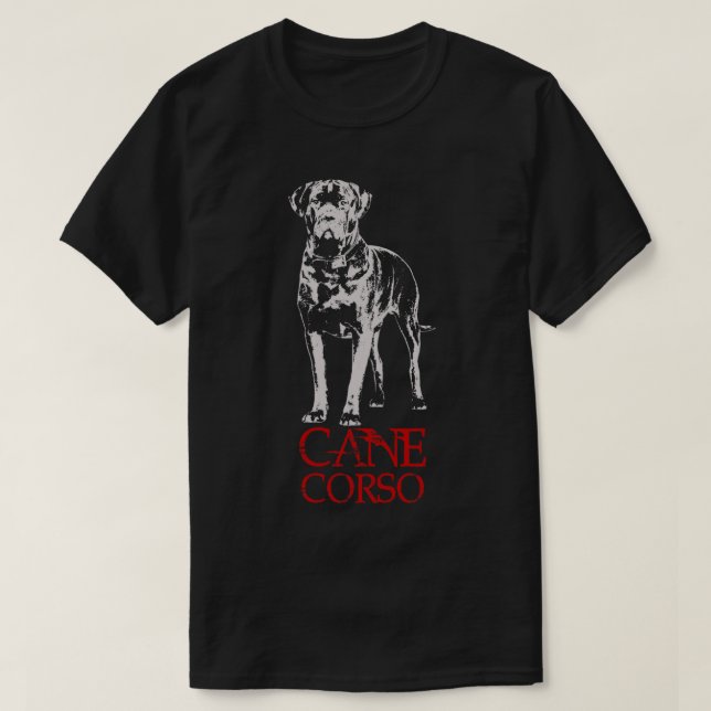 Käpp Corso Italiana Mastiff (1) T Shirt (Design framsida)
