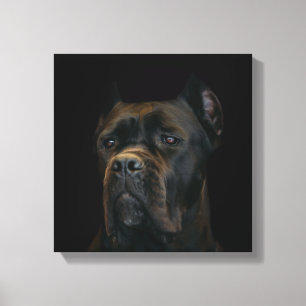 Käpp Corso - italiensk Mastiff Canvastryck