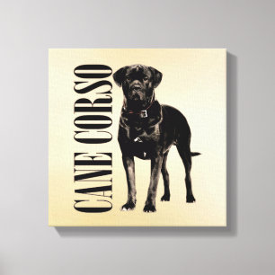 Käpp Corso - Italienska Mastiff Canvastryck