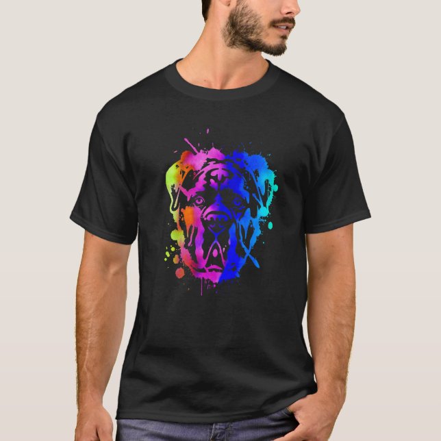 Käpp Corso Italy Hund Pet Käpp Corso 1 T Shirt (Framsida)