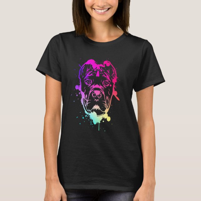 Käpp Corso Italy Hund Pet Käpp Corso 2 T Shirt (Framsida)