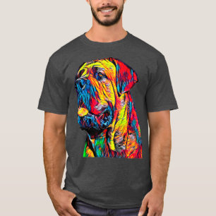 Käpp Corso Italy Mastiff Hund Head T Shirt