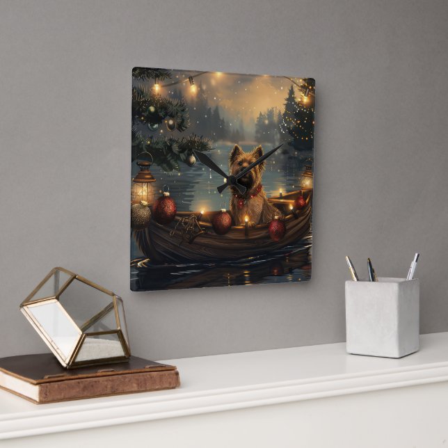 Käpp Corso Jul Festive Voyage Fyrkantig Klocka (Kontor)