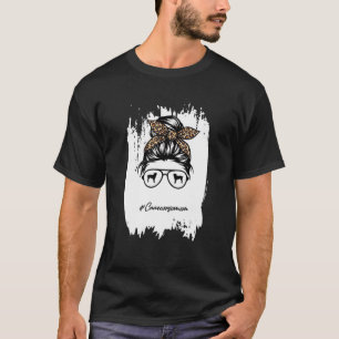 Käpp Corso Mamma Hund Mamma Bleached Messy Bun Leo T Shirt